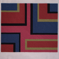 Future Red Needlepoint Canvas ONLY