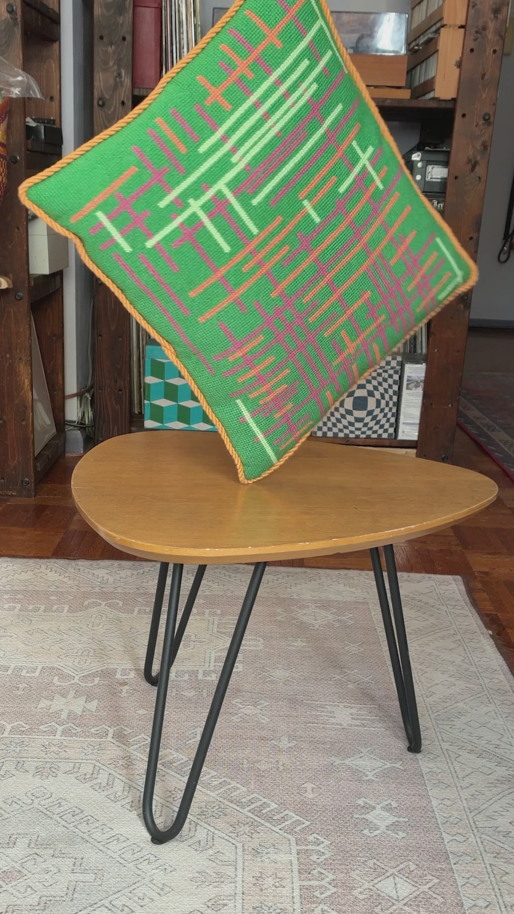 City Grid Needlepoint Kit